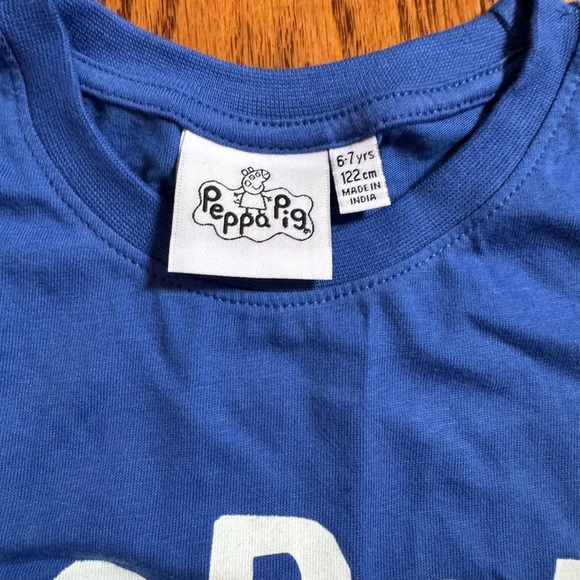 Peppa Pig Blue George Pig Kids Shirt - Picture 3 of 4